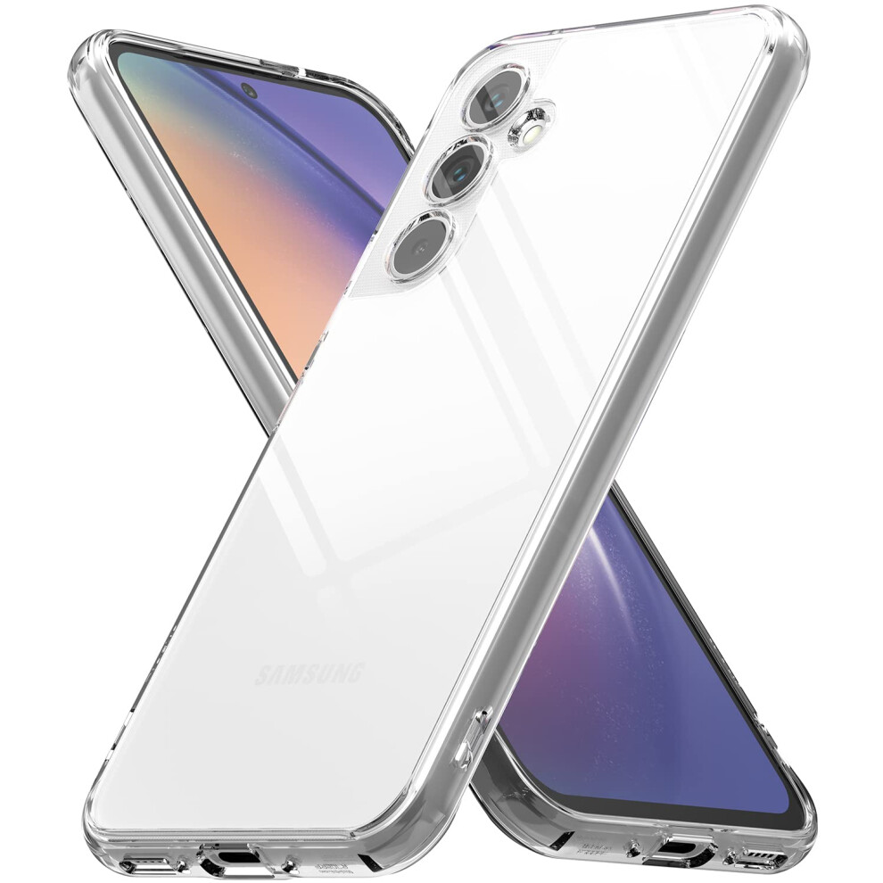 Ringke Fusion [Display The Natural Beauty] Compatible With Samsung Galaxy A54 Case Clear 5G Cover For Women Men Transparent Shockproof Bumper Desig 8809919302890