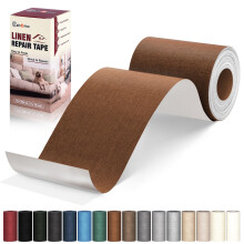 Linnenreparatietape 4x79 inch zelfklevende linnen stofpatches Linnen stof patchtape-set Stofreparatietape voor linnen banken hoofdeinden stoelen kuss