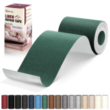 Linnenreparatietape 4x79 inch Zelfklevende linnen stofpatches Linnen stof patchtape Kit Stofreparatietape voor linnen banken Hoofdeinden Stoelen Kuss