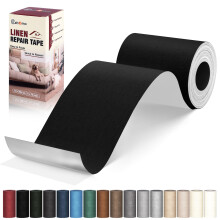 Linnenreparatietape 4x79 inch zelfklevende linnen stofpatches Linnen stof patchtape-set Stofreparatietape voor linnen banken hoofdeinden stoelen kuss