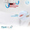 PlushDeluxe Premium Υφασμάτινη Προστασία Ματ, Καλιφόρνια Κινγκ, Αδιάβροχη, Πολύ Μαλακή 3