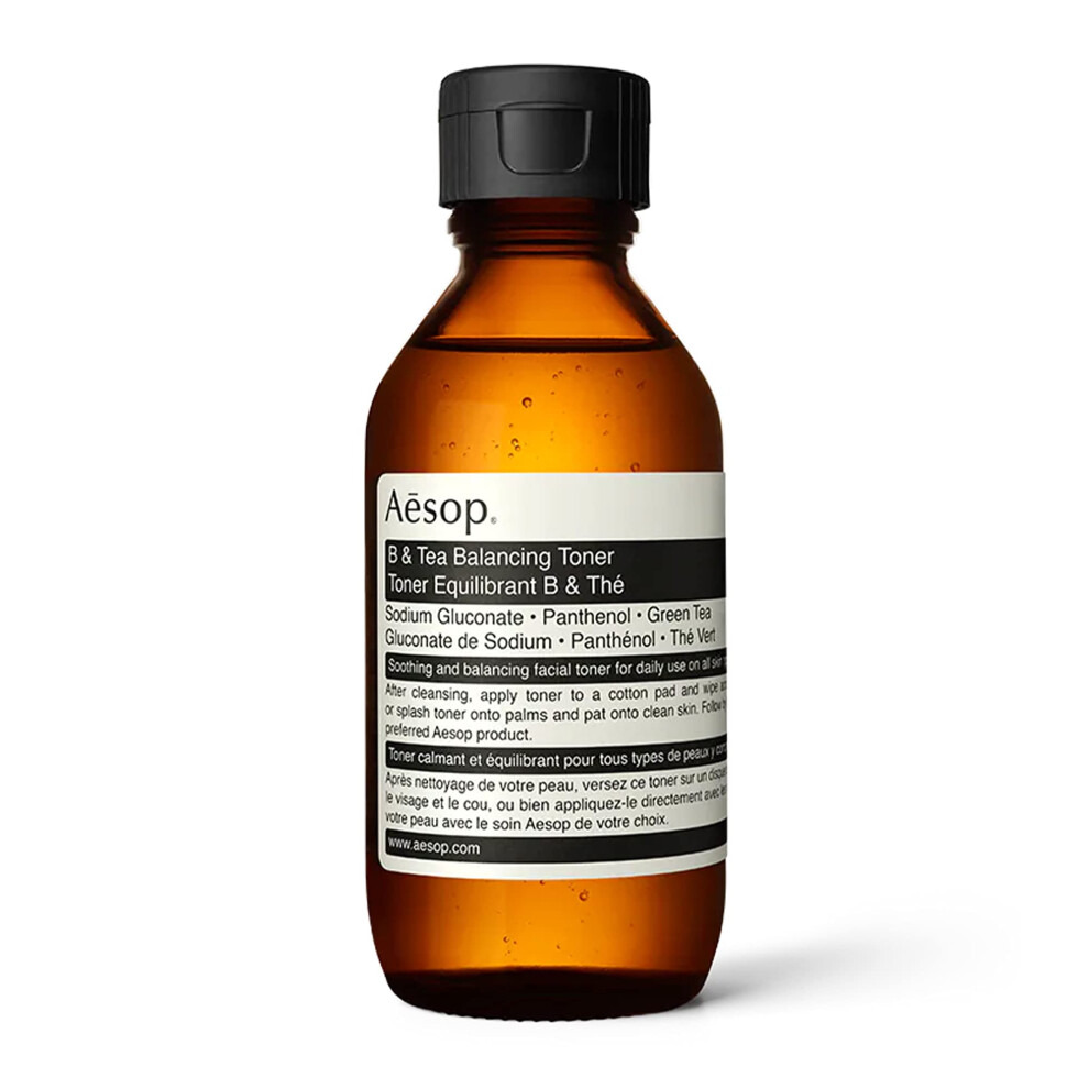 Aesop B & Tea Balancing Toner | 3.3 fl oz Facial Toner for Aging Skin  Dry Skin | Face Toner for All Skin Types | Paraben-Free  Cruelty-Free & Vegan S