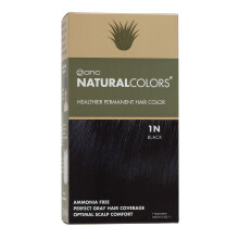 ONC NATURALCOLORS (1N Negro) 4 fl. oz. (120 mL) Tinte Permanente Saludable Activado por Calor