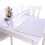 NECAUX Custom Multisize 1.5mm Thick Clear PVC Table Cover Protector - 16 x 44 Inch Rectangular Plastic Table Cover Desk Pad Mat for Office & Computer 2