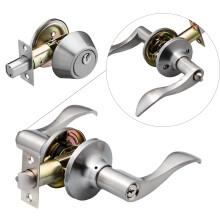Berlin Modisch Entrance Lever Porte de porte (pour le bureau et la porte d'entree) Reversible pour le cte droit et gauche et un ensemble de pene