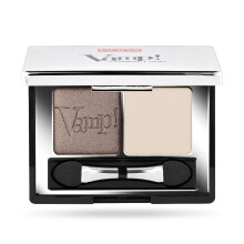 Wampir Pupa Milano! Cien do powiek Compact Duo 006 Brown Vanilla - Lekki gladki kremowy cien do blendowania - Oszalamiajacy kolorowy pigmentowany odc
