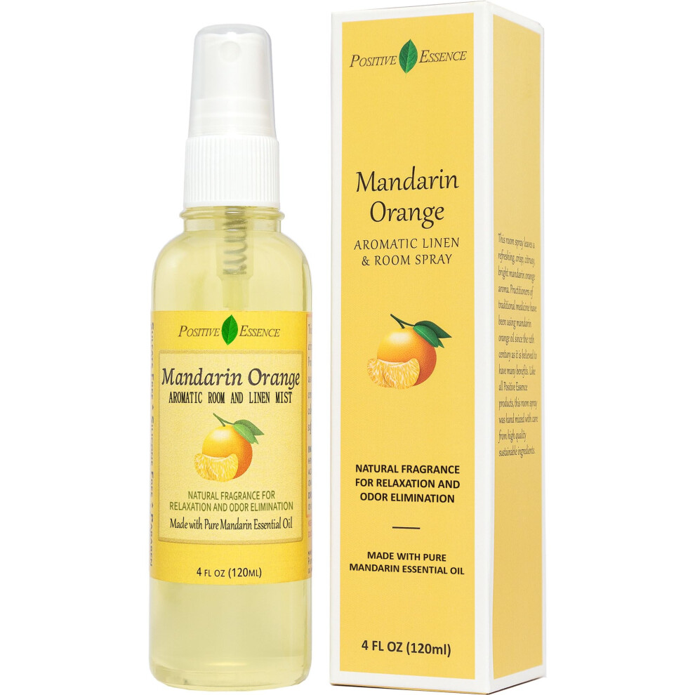 Mandarin Orange Linen and Room Spray  Natural Air Freshener Made with Pure Mandarin Essential Oil  Bathroom Air Freshener  Pillow Spray  or Bathroom A-image-OPC-PGGBPXT-NEW