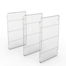 Conjunto de rack de resfriamento de Zacfton de 3 rack de assadeira a   o inoxid   vel rack de a   o para assar cozimento assar grelhar resfriamento 15
