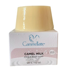 Sapone al latte di cammello Cammellatte - Sapone naturale per viso, capelli, docciaschiuma per tutti i tipi di pelle - Sapone solido, shampoo, do