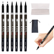 Set di penne per calligrafia Rilanmit per principianti, penne per lettering a mano, pennarelli per disegno a pennello, penne cinesi giapponesi, i