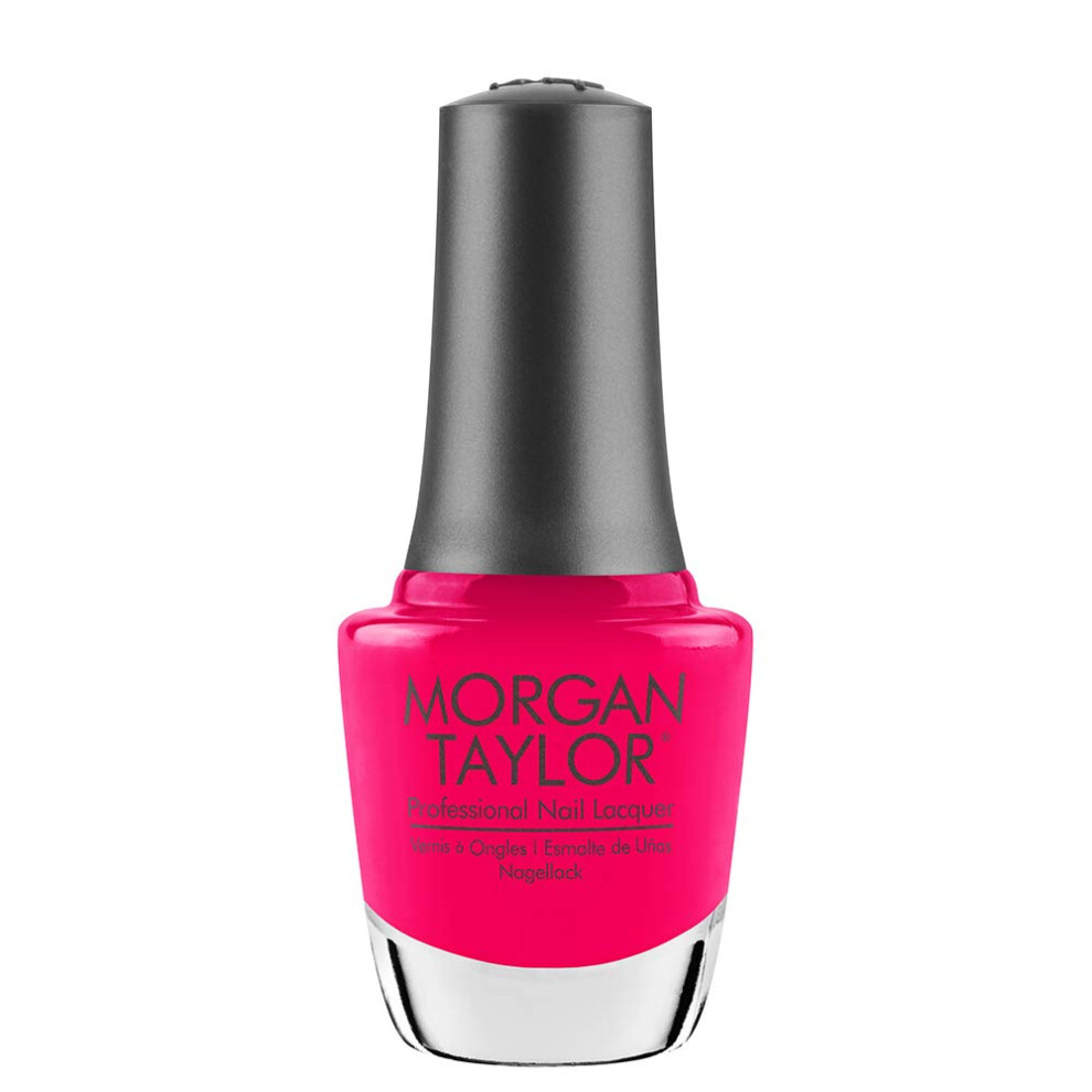 Morgan Taylor Nagellack (Shake It Till You Samba) Leuchtend Rosa Nagellack Fingernagellack Langanhaltender Nagellack Leuchtend Rosa Nagellack-image