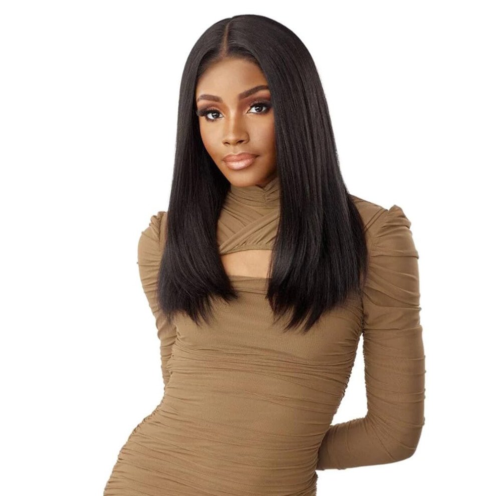 Sensationnel Unisex Not,Specified Butta 360 Lace Wigs - Unit 1 Wider Parting 360 Degree Lace Glueless Synthetic Preplucked Hairline (Babylightschestnut)