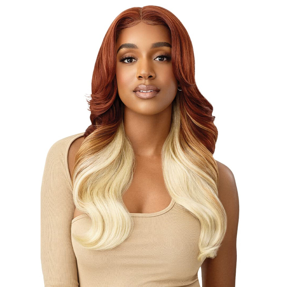 Outre Unisex Black Lace Front Wig - Colorbomb - Yavanna (Off 1B)