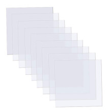 15 stykker 6 mil tomme stencilplader 12 x 12 tommer klart tomt materiale Mylar skabeloner firkantet blank stencil skabelon til cricut vinyl skære