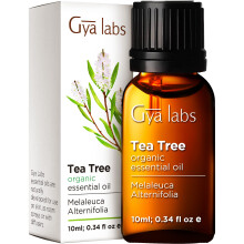 Gya Labs Australian Organic Tea Tree Oil for Skin - 100% Natural Tea Tree Oil for Hair - Tea Tree Oil for Face - Tea Tree Essential Oil for Toenails