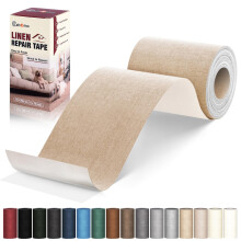 Linen Repair Tape 4x79 inch  Self Adhesive Linen Fabric Patches  Linen Fabric Patch Tape Kit  Fabric Repair Tape for Linen Sofas  Headboards  Chairs