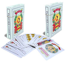 Liliane Collection spanyol jtkkrtyk - 2 teljes pakli 50 krtyval - Sima muanyag bevonat krtyk - cartas Barajas o Naipes Espanoles gynyruen