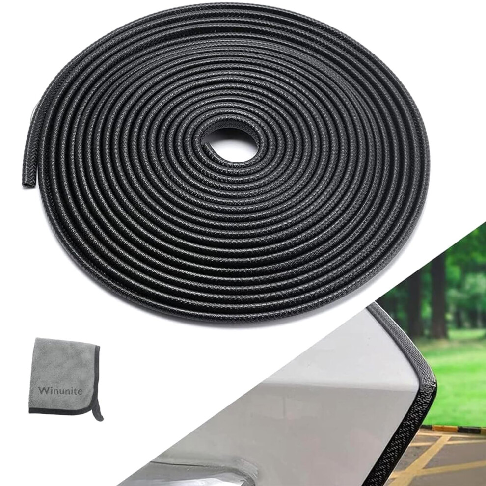 Winunite 32.8Ft(10M) Car Door Protector Edge Guards Car Door Edge Guards Fits Most Of Cars No Glue Required U Shape Fade-Resistant Car Door Edge