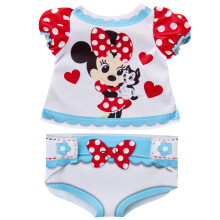 My Disney Nursery Doll Doll Roupos e Acess   rios Minnie Frelaper Acessory Pack inspirado pelo amado Minnie Mouse da Disney! Inclui clipe de capa d