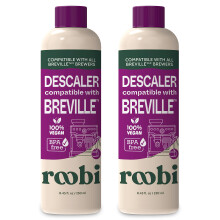 Breville-compatibele ontkalkingsoplossing. Speciaal samengesteld om uw Breville-espressomachine te reinigen en te ontkalken. 2 toepassingen per fles,