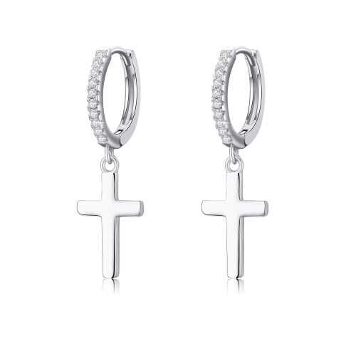 Cuoka Cross Hoop Earering