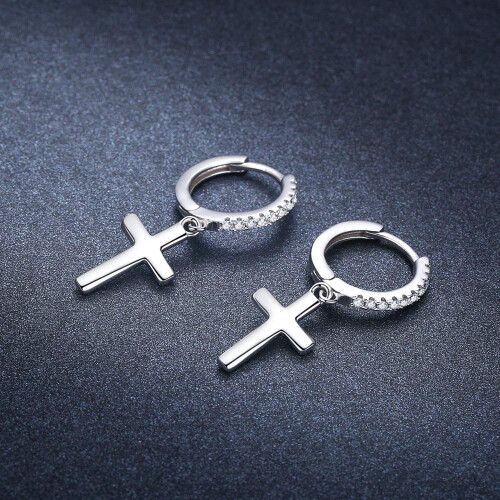 Cuoka Cross Hoop Earering 2