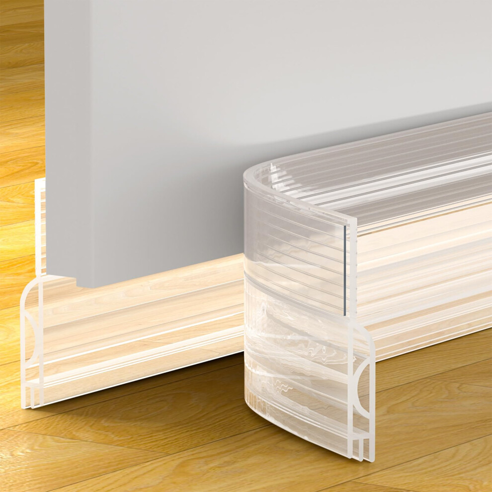Burlete Para Puerta, Burlete Para La Parte Inferior De La Puerta, Burlete Para Puerta, Relleno De Huecos Debajo De La Puerta, Bloqueador De Corri-image