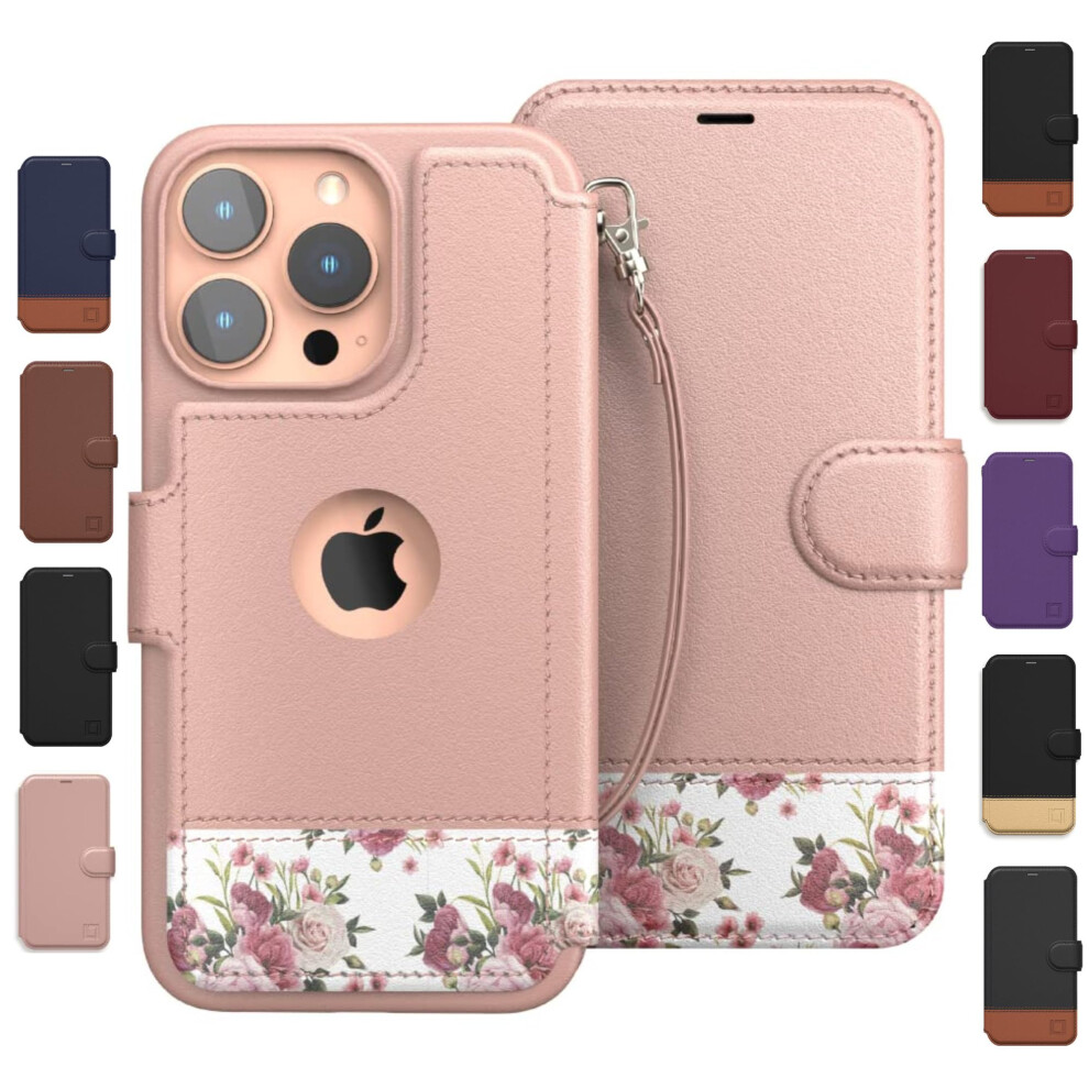Iphone 15 Pro Max Wallet Case For Women And Men Case With Card Holder [Slim & Protective] For Apple 15 Pro Max (6.7 ) Vegan Leather I-Phone Cover F 5065013352886