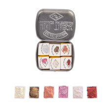 Set di acquerelli metallizzati fatti a mano Csy - Colori solidi glitterati - Perlacei, vibranti e perlescenti - Forniture artistiche professional