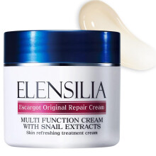 Elensilia Original Escargot Facial Repair Cream 1,76 oz - 80% Franse mucine voor hydratatie - Veerkrachtige geltextuur - Langdurige hydratatie Rimpel