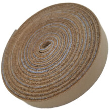 TOFL Echt Top-Grain Leren Band | 72 Inch Lang | 3/8 Inch Breed | 1/8 Inch Dik (7-8 oz) | 1 Leren Strip voor DIY Kunst- en Handwerkprojecten Stof