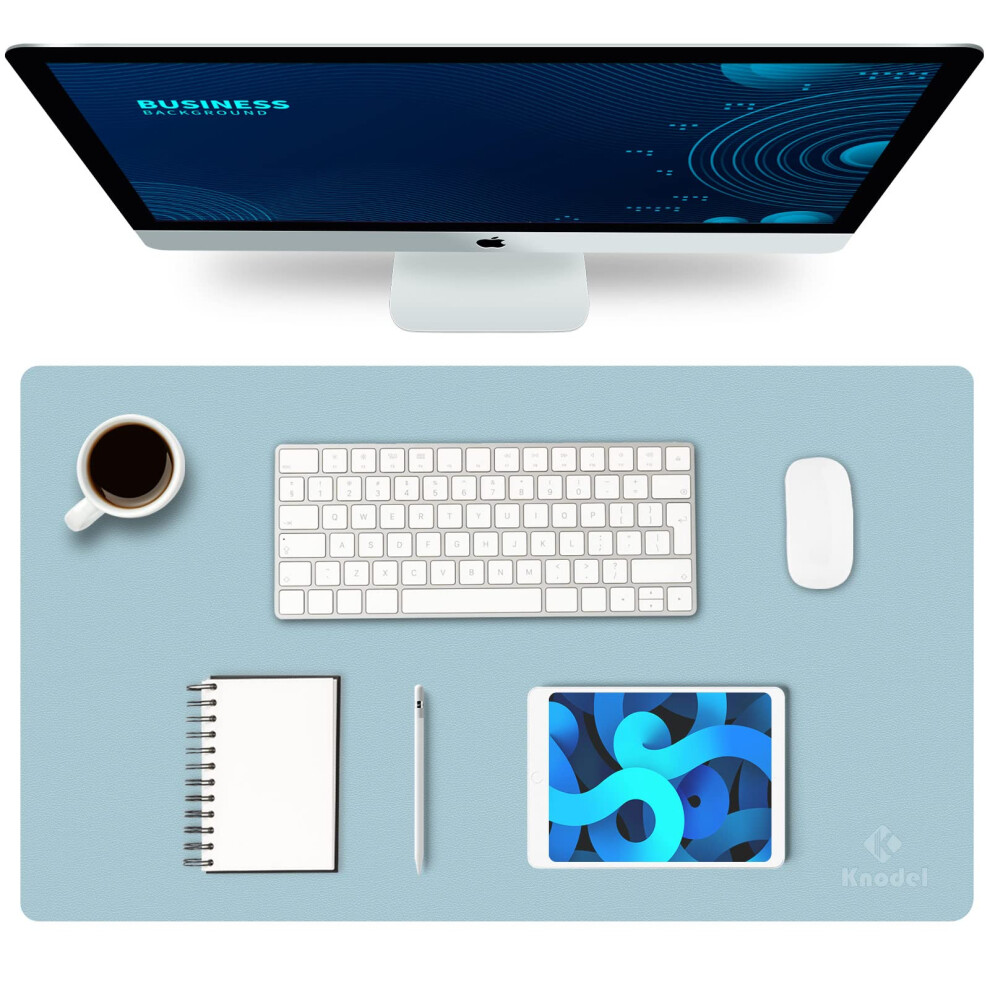 K Knodel Desk Mat Mouse Pad Desk Pad Waterproof Desk Mat For Desktop Leather Desk Pad For Keyboard And Mouse Desk Pad Protector For Office And Ho 784848002005