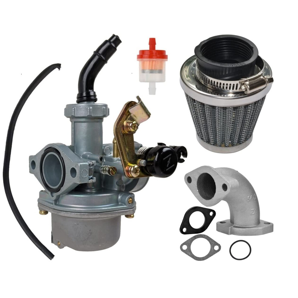 Pz22 Carburetor 22Mm Carb Cable Choke 38Mm Air Filter Cleaner Intake Pipe Gasket For Apollo Ssr 110Cc 125Cc Sunl Roketa Taotao Coolster Thumpstar Crf 676821041043