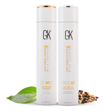 Set di Shampoo e Balsamo GK HAIR per Capelli Grassi Fino a 72 Ore di Freschezza
