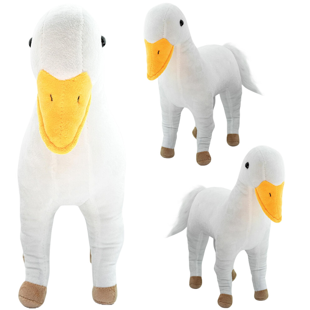 Peluche Randimals Mix D'animaux En Peluche - Cheval Et Canard Hybrides Pour Filles Et Gar Ons - Personnages Animaux C Lins Et Doux - Peluches Mig-image