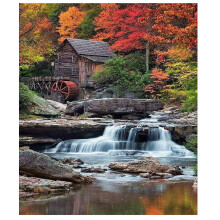 KTHOFCY 5D DIY Diamond Painting Kits voor volwassenen Kinderen Waterval Volledige boor Borduren Kruissteek Kristal Strass Schilderijen Foto's Kunst M