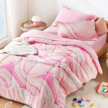 SLEEP ZONE Kinderbettwsche-Set fr Doppelbetten 5-teilig, superse und weiche Bettwsche-Sets und Kollektionen mit Bettlaken, Kissenbezgen und K
