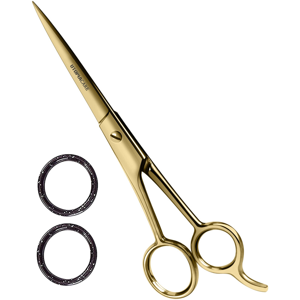 Utopia Care Hair Cutting and Hairdressing Scissors 6.5 Inch  Premium Stainless Steel shears with smooth Razor & Sharp Edge Blades  for Salons  Men & W