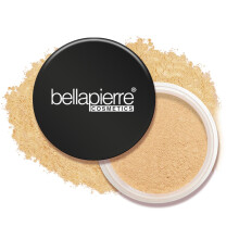 bellapierre Mineral Foundation SPF 15 - Loose Powder Foundation | Vegan & Cruelty Free Natural Makeup | Full Coverage Matte Finish | Hypoallergenic |