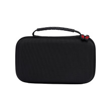 RED by Kiss Men Grooming Hordozhat szervezotska Travel Pouch (fekete) Rendez Borotva Vg Hajfsu Knyelmes hls belso zseb Kemny cipzros fogant