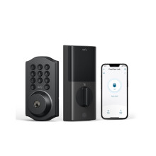 eufy Smart Lock C30  Keyless Entry Door Lock  Built-in WiFi Deadbolt  Smart Lock for Front Door  No Bridge Required  Easy Installation  App Remote Con