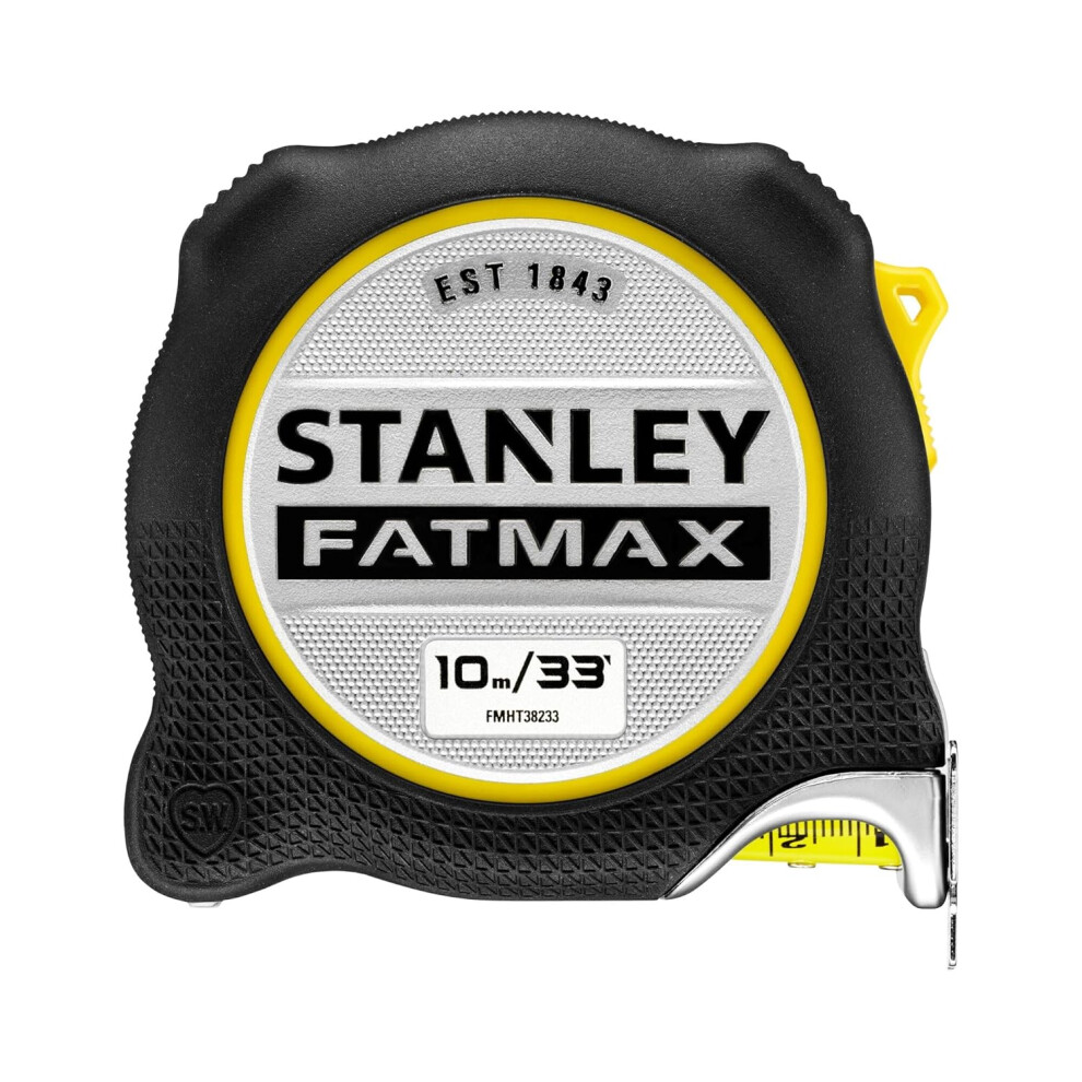 Stanley FATMAX XTREME Tape Measure 10m/33ft Width 32mm - Black