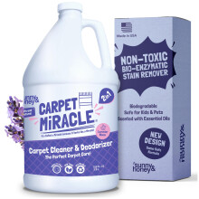 Carpet Miracle - Carpet Cleaner Solution Shampoo til maskinbrug Dyb pletfjerner og lugtfjernende formel Brug p? t?pper Bilpolstring og t?pper (Ly