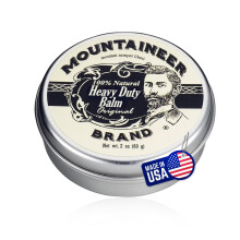 Mountaineer Brand Hochleistungs-Bartbalsam fur Manner | 100 % naturlich, ohne Parabene oder Farbstoffe | Leave-In-Styling- und Pflegebalsam | Sha