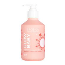 Pacifica Body Wash - Beauty Glow Baby Brightening Body Bath & Shower Gel med C-vitamin Niacinamid Kakadu Plommon fr terfuktad gldande hud Ren