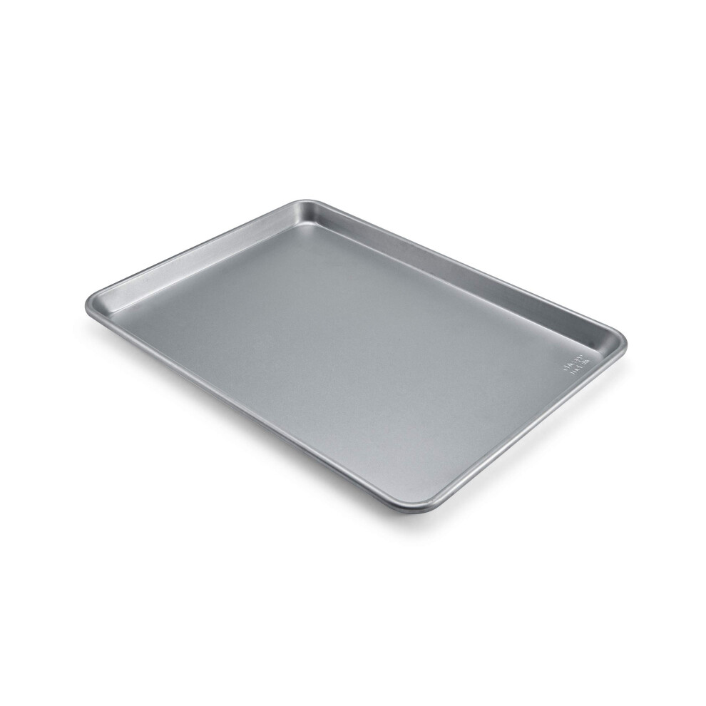 Chicago Metallic Commercial II Traditional Uncoated Large Jelly Roll Pan perfect for jelly rolls cookies pastries pizza one-pan meals roasted ve