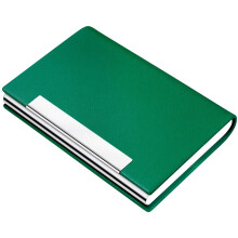 Padike Business Card Holder Business Card Case Professional PU Leather & Stainless Steel Multi Card Case Business Card Holder Wallet Credit Card ID