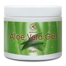 AROMATIKA Aloe Vera Gel 17 Fl Oz (500 ml) - Hydratacn Aloe Vera Gel pro vechny typy pleti - Aloe Barbadensis - Aloe Gel pro pci o plet a vlasy - A