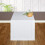 DMoksha White Table Runner 72 inches Long  Linen Table Runner  christmas Table Runner  Kitchen Table Runner for Fall  Thanksgiving - Machine Washable 1
