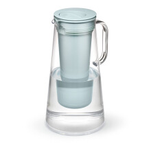 LifeStraw Home - Water Filter Pitcher 7-Cup Seafoam BPA Free Designed for Everyday Protection Against Bacteria parasites microplastics Lead Mer